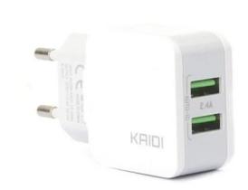 Carregador Fast Turbo Auto Id Kaidi 2 Usb Cabo Type C 2.4a Carregador Fast Turbo Auto Id Kaidi 2 Usb Cabo Type C 2.4a