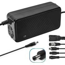 Carregador FIRSTAKKU 36V 2A para Ebike com 6 plugues, carregamento rápido Carregador FIRSTAKKU 36V 2A para Ebike com 6 plugues, carregamento rápido