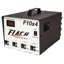 Carregador Flach F10X4 10Ah por canal ou 40Ah ao todo