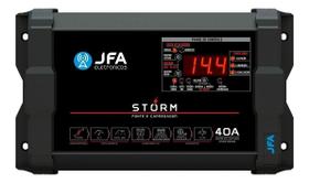 Carregador Fonte Automotiva Storm 40A JFA Bivolt - Kit de Produtos