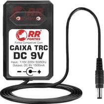 Carregador Fonte Dc 9v Para Caixa Amplificada Trc - RRfontes