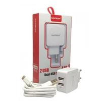 Carregador Fonte de Tomada Rapido Tipo C 5v 5.1A Usb Duplo1m Carregador Fonte de Tomada Rapido Tipo C 5v 5.1A Usb Duplo1m
