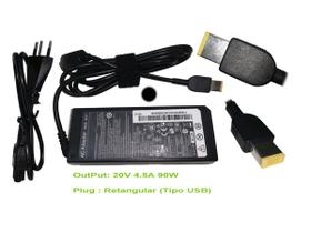 Carregador Fonte NBC Compatível Para Lenovo Thinkpad E470 T540p X1 Carbon X230s Ib430