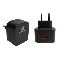 Carregador Fonte Turbo Tomada Usb Sem Cabo 4.0A 30W Preto