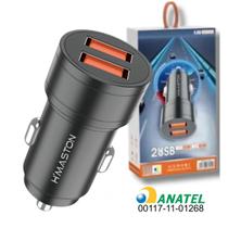 Carregador Fonte Veicular 4.8a Com 2 Saidas Usb Premium C/ Anatel Carregador Fonte Veicular 4.8a Com 2 Saidas Usb Premium C/ Anatel