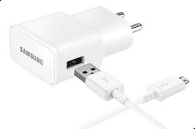 Carregador Galaxy S7 Micro Usb Original Samsung Branco