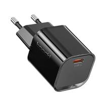 Carregador GaN 20W com USB-C PD e QC 3.0 - Carga Rápida para iPhone e iPad