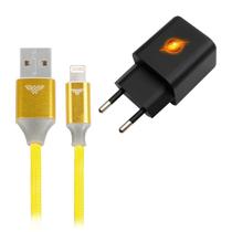 Carregador Gan Flash Cabo Usb A X Lightning Mulher Maravilha