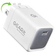Carregador GearIt 45W USB-C GaN de carregamento rápido dobrável Carregador GearIt 45W USB-C GaN de carregamento rápido dobrável