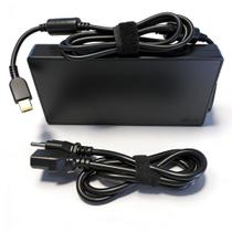 Carregador HNHTKJ 300W 20V Lenovo Legion com Ponta Quadrada Amarela
