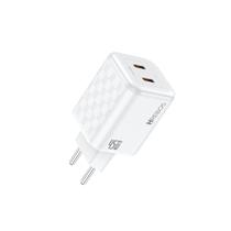 Carregador Hrebos Crg-218 White Chess 45w Dual Usb-c Turbo Branco Carregador Hrebos Crg-218 White Chess 45w Dual Usb-c Turbo Branco