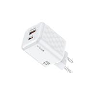 Carregador Hrebos Crg-219 Premium White Chess 45w Usb-c E A Carregador Hrebos Crg-219 Premium White Chess 45w Usb-c E A