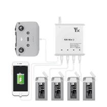 Carregador Hub 4 Baterias de Drones DJI Mini 2 e Mini 2 SE