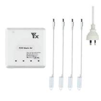 Carregador Hub para 4 Baterias de Drone DJI Mavic Air