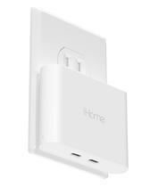 Carregador iHome Multiport 40W USB-C AC Pro Bloco plano de 2 portas Carregador iHome Multiport 40W USB-C AC Pro Bloco plano de 2 portas