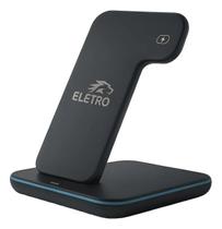 Carregador Indução - 3 Em 1 Sem Fio Usb El-2904 - Eletro Mex Carregador Indução - 3 Em 1 Sem Fio Usb El-2904 - Eletro Mex