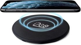 Carregador Indução Fast Charge I2GO 10W Chumbo I2GO PRO Preto