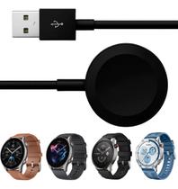 Carregador Indução Para Relógio Amazfit Todos Gtr Gts T-rex