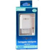 Carregador Inteligente 5.1A c/3 entradas USB CAR-G5168 inova Carregador Inteligente 5.1A c/3 entradas USB CAR-G5168 inova