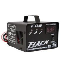Carregador Inteligente de Bateria 6A-12V Bivolt F06 - Flach
