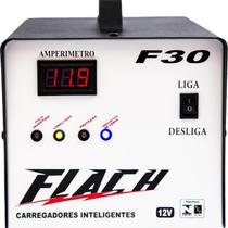 Carregador Inteligente De Bateria (bivolt) Flach F30 12v