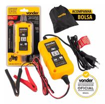 Carregador Inteligente De Bateria Moto Cib003 Bivolt Vonder