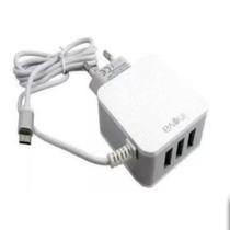 Carregador Inteligente V8 2 USB 3.1A CAR-8490 Branco Carregador Inteligente V8 2 USB 3.1A CAR-8490 Branco
