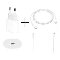 Carregador IPhone IPad Apple Turbo 20W Usb C Lightining XR 11 12 13 14 Pro (Cabo + Carregador) Carregador IPhone IPad Apple Turbo 20W Usb C Lightining XR 11 12 13 14 Pro (Cabo + Carregador)