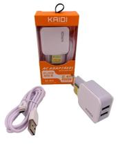 Carregador Kaidi Duplo USB KD-301S