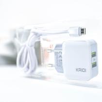 Carregador Kaidi Duplo USB KD-301S Carregador Kaidi Duplo USB KD-301S