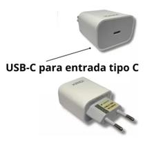Carregador Kaidi turbo Kd-108c 20w Tipo-c x Tipo-c com cabo