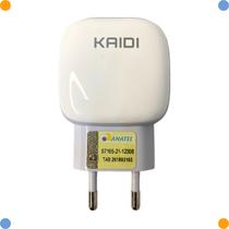 Carregador KD-106 20W Com Entrada PD+QC 3.0 USB E USB Tipo-C Carregador KD-106 20W Com Entrada PD+QC 3.0 USB E USB Tipo-C