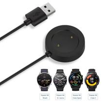 Carregador Magnético para Xiaomi Watch Color Sport S1 Active Watch Color 2 Cabo USB Preto 1m Carregador Magnético para Xiaomi Watch Color Sport S1 Active Watch Color 2 Cabo USB Preto 1m