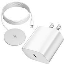 Carregador magnético sem fio AUDIOJABZ 15W para Apple MagSafe