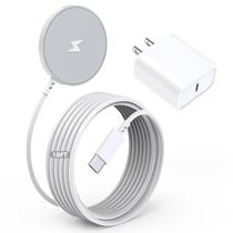 Carregador magnético sem fio Rvelon de 10 pés com USB-C de 15 W para iPhone