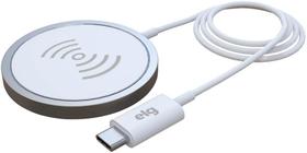 Carregador Magnético Sem Fio WQ2WH Branco ELG