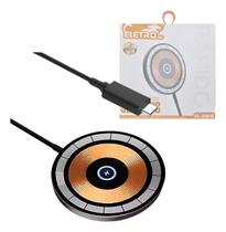 Carregador Magnético Tipo-c Por Indução 15w Turbo El-2906