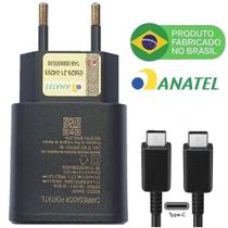 Carregador Marca Plus Para Samsung 25w Turbo S22 S21 S20 Plus Ultra