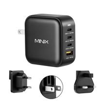 Carregador MINIX NEO P3 100W Turbo 4 portas Carregador de parede GaN Carregador MINIX NEO P3 100W Turbo 4 portas Carregador de parede GaN