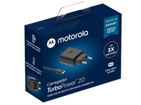 Carregador Motorola Turbo Power Moto G7 Power 20w - Usb-c
