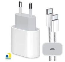 Carregador Novo Completo USBC 20W Turbo Compatível com Iphone15 15Promax 16 16Promax, Foxcom Carregador Novo Completo USBC 20W Turbo Compatível com Iphone15 15Promax 16 16Promax, Foxcom