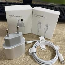 Carregador Novo Completo UsbC 20W Turbo CompatÍvel Iphone11,12,13,14,Promax,ipad OriginalFoxcom Com garantia NF