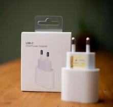 Carregador Novo Turbo iPhone USBC 20W Compatível com IPhone 11 12 13 14 15 16 17 Carga Rápida Envio Rapido Selo Anatel