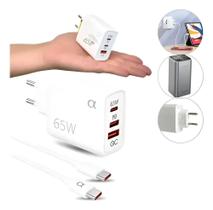 Carregador OGold GaN 65W USB-C PD QC Turbo Rápido 0-80% em 30min Celular Notebook Bivolt Carregador OGold GaN 65W USB-C PD QC Turbo Rápido 0-80% em 30min Celular Notebook Bivolt