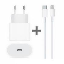 Carregador Original Compativel Com I phone 11,12,13,14 Promax Tipo C 20W Fonte Turbo + Cabo Lightning -Novax