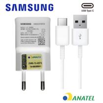 Carregador Original Samsung Tipo-C EP-TA50BWC 5V 1.55A Carga Rápida