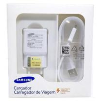 Carregador Original Samsung Turbo 15W Micro Usb V8 Branco S6