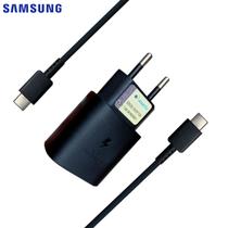 Carregador Original Samsung USB-C/Tipo-C 25w Turbo S20 S10 S21 Plus Ultra