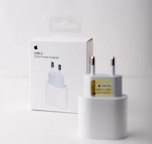 Carregador Original Usb-C 20W Turbo Compatível com Iphone-11-12-13-14-15-ProMax - Adaptador Tomada Fonte Turbo todos modelos