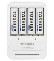 Carregador p 4 pilhas aa/aaa toshiba c/4 aa Carregador p 4 pilhas aa/aaa toshiba c/4 aa
